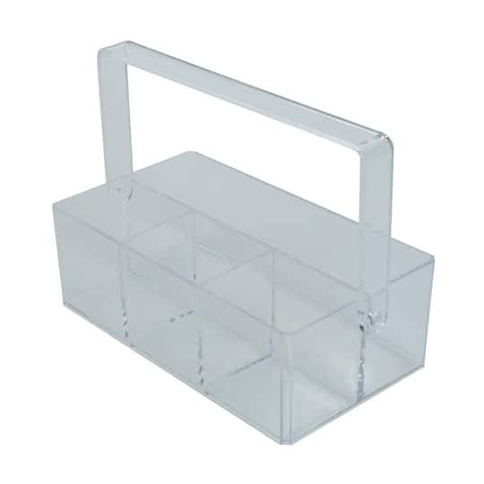 Simplify 7" Cosmetic & Jewelry Holder With Carrying Handle